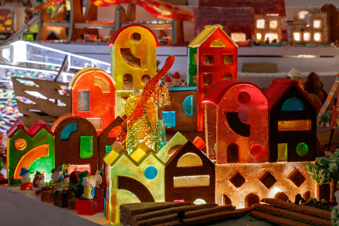 The Gingerbread City At Seaport