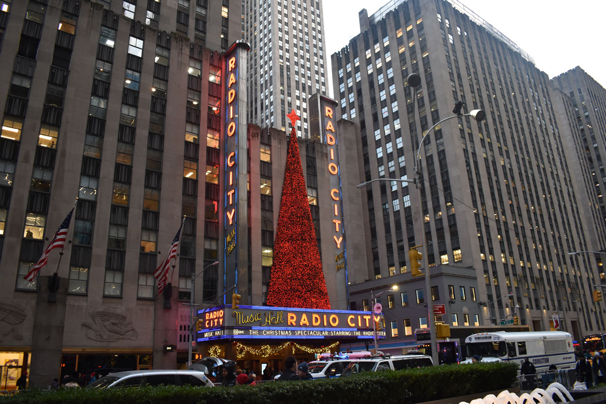 Radio City Music Hall Christmas Tree