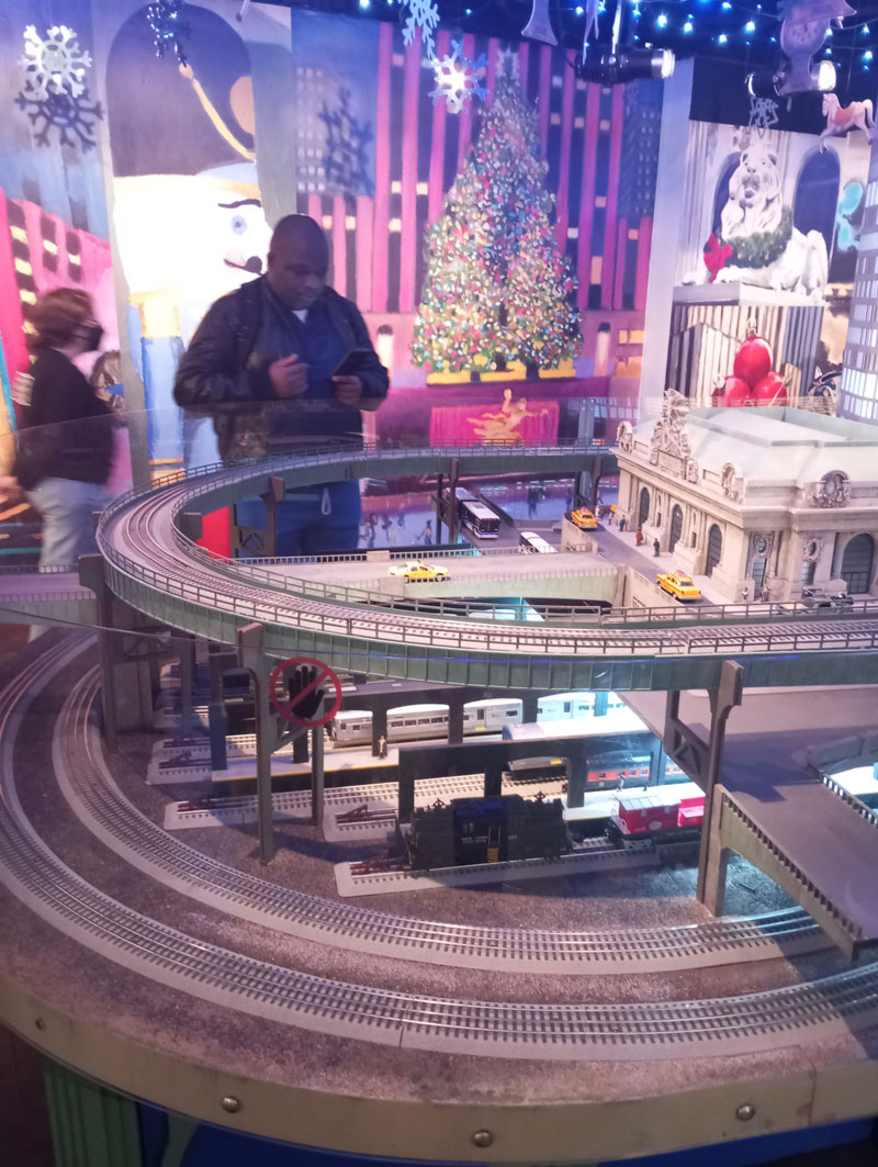 New York Transit Museum Holiday Train Show